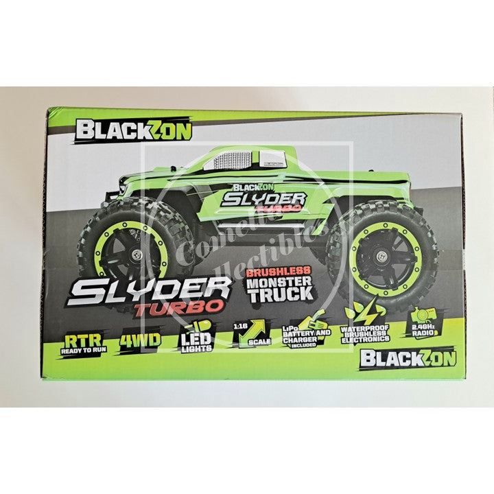 BlackZon Slyder Turbo 1:16 MT RTR Brushless Combo 4WD w/ Batt & Charger 540200