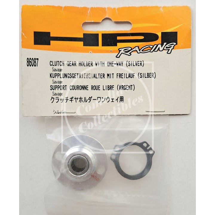 HPI Racing Clutch Gear Holder with One-Way Bearing Silver #86087