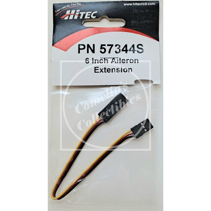 Hitec 6 Inch Aileron Servo Extension Cable 57344S