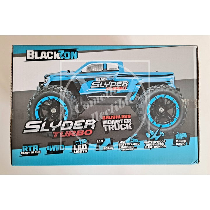 BlackZon Slyder Turbo 1:16 MT RTR Brushless Combo 4WD w/ Batt & Charger 540201