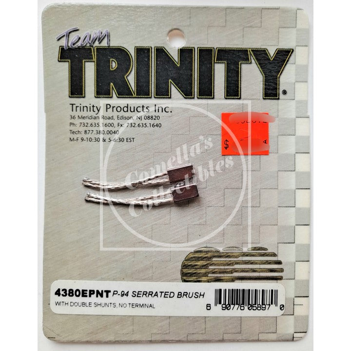 Trinity P-94 Serrated Motor Brush (2 pcs) with Double Shunts #4380EPNT