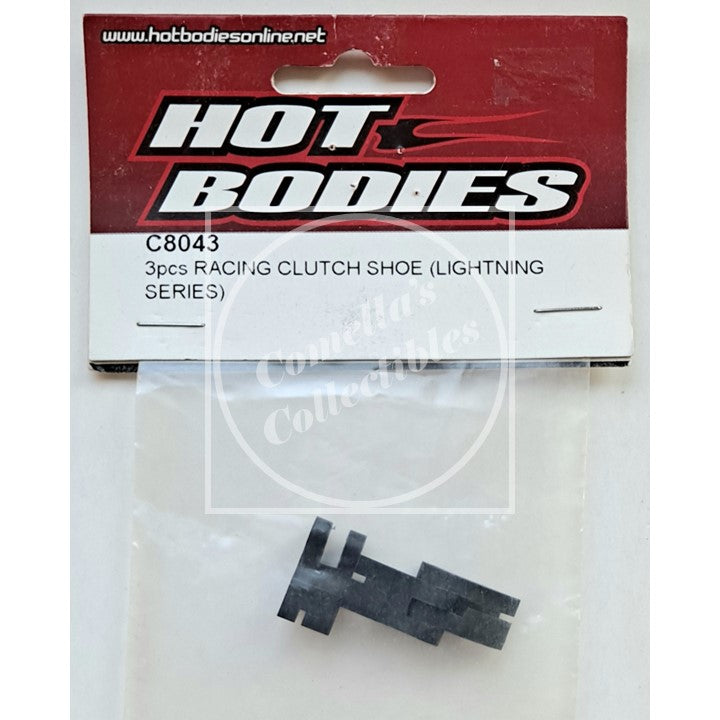 Hot Bodies 3 pc Racing Clutch Shoe for Lightning Series HBC8043