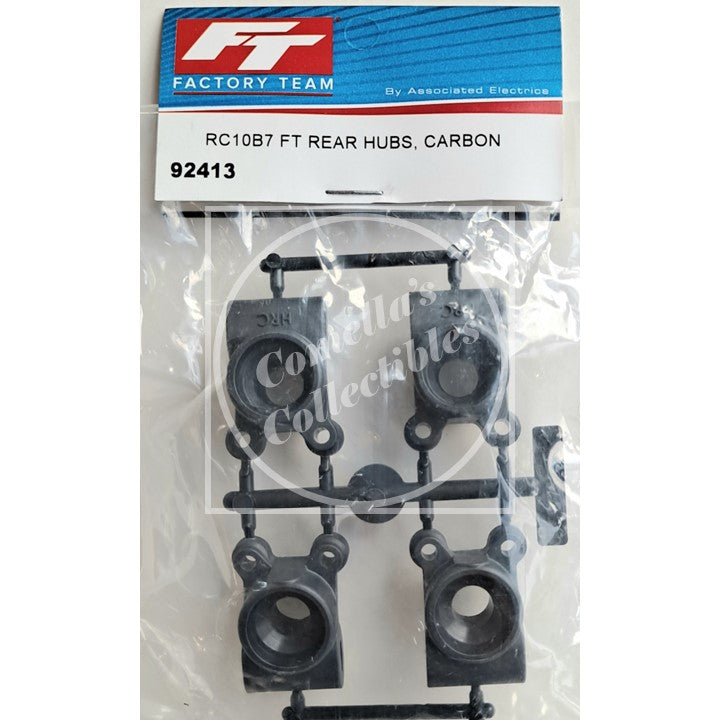 Factory Team Associated RC10B7 FT Carbon Rear Hubs #92413