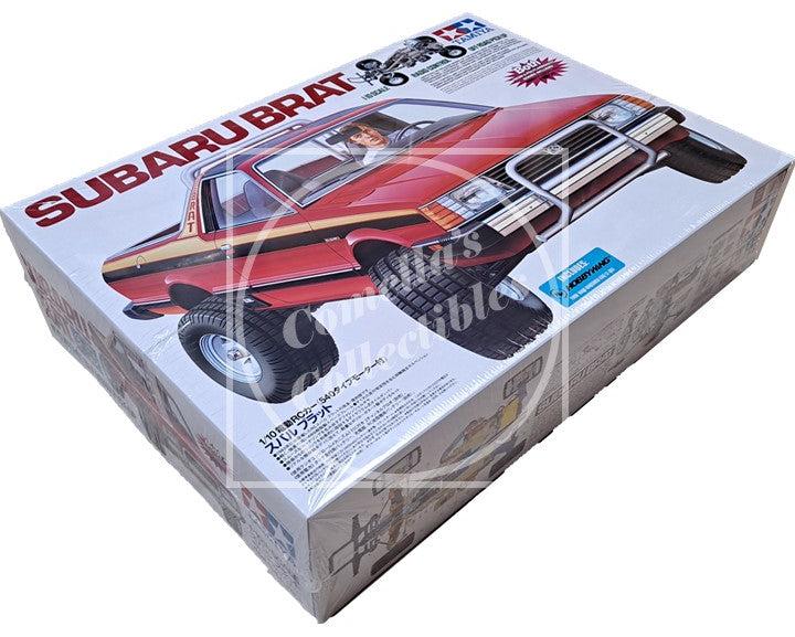 Tamiya 1/10 Subaru Brat 2WD Kit with Resin & Poly Body 540 Motor & ESC #58384-A