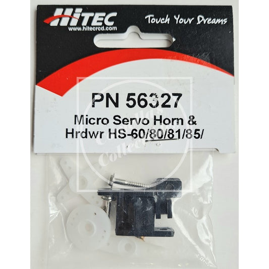 Hitec Micro Servo Horn and Hardware HS-60 / 80 / 81 / 85 56327