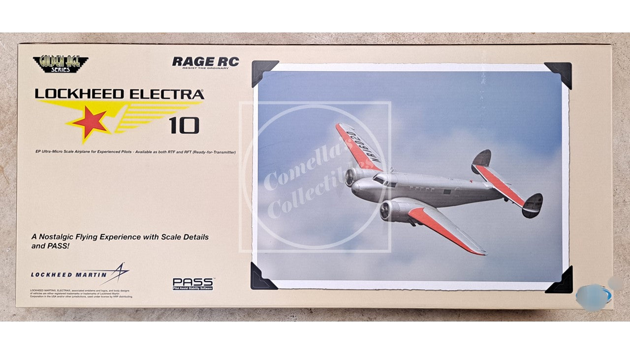 Rage RC Lockheed Electra Micro RTF Airplane with Pilot Assist RGRA1400