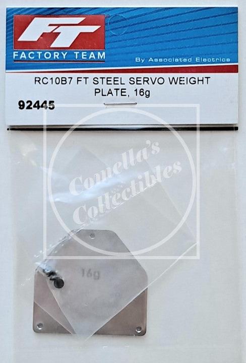 Factory Team Associated FT 16g Steel Servo Weight Plate #92445