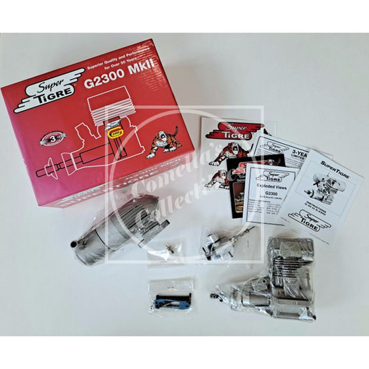 NOS NIB Super Tigre G2300 MkII Nitro Engine #SUPG0248