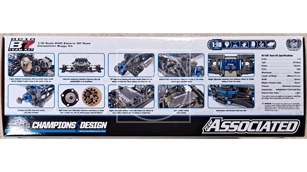 Team Associated RC10 B7 Team Kit 1:10 2WD Off-Road Electric Buggy 90041