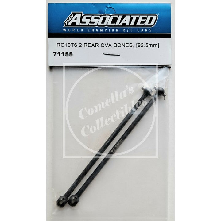 Factory Team Associated RC10T6.2 92.5mm Rear CVA Bones #71155