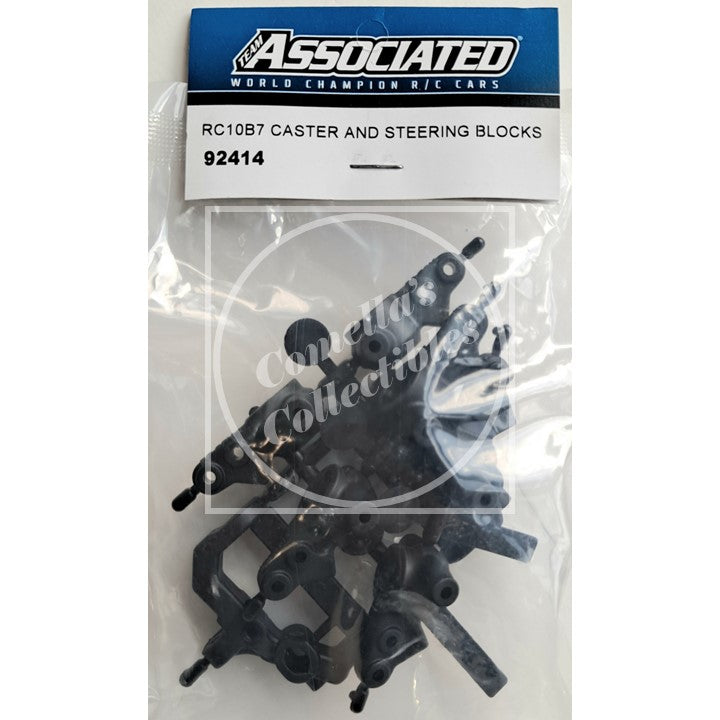 Factory Team Associated RC10B7 Caster and Steering Blocks #92414