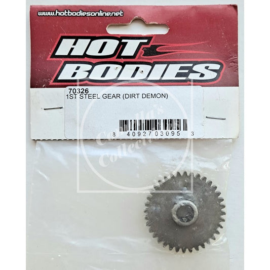 Hot Bodies Steel 1st Gear with one-way bearing for Dirt Demon 70326