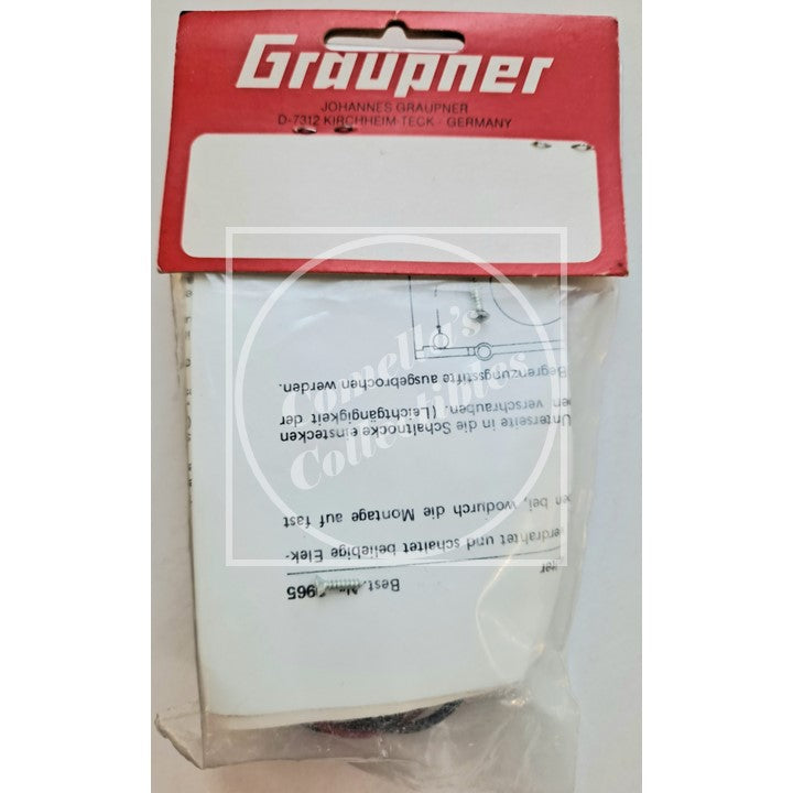 Graupner Modeling Accessories Add-on Servo Controlled Electric Switch 3965