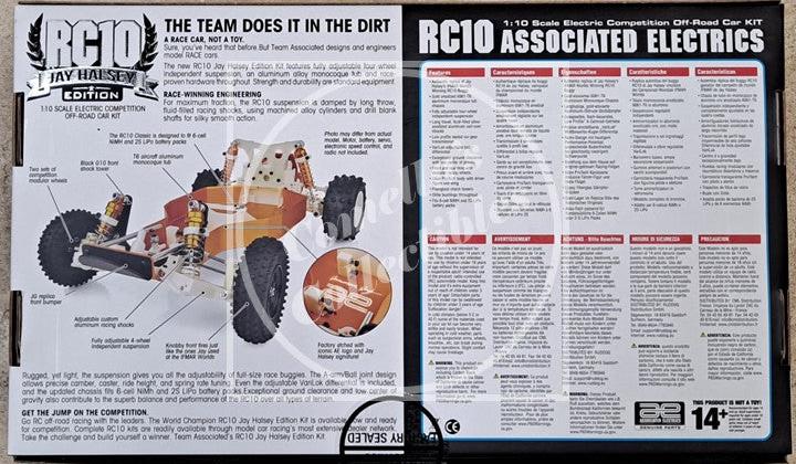 Ltd Ed Team Associated RC10 Classic Jay Halsey Edition Kit #6008