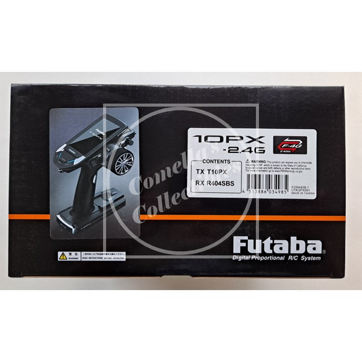 Futaba 10PX 10CH 2.4GHz T-FHSS Surface Radio System with R404SBS Receiver