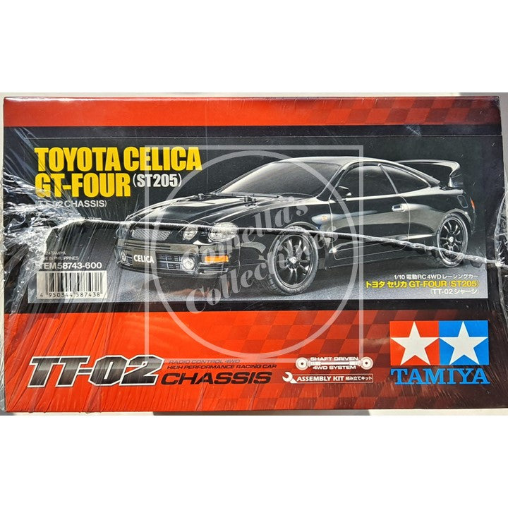 Tamiya 1/10 Toyota Celica GT-Four (ST205) 4WD TT-02 Kit with Motor & ESC #58743