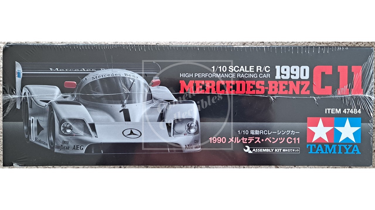 Tamiya 1/10 RC 1990 Mercedes-Benz C11 Kit 2WD with 540 Motor #47484