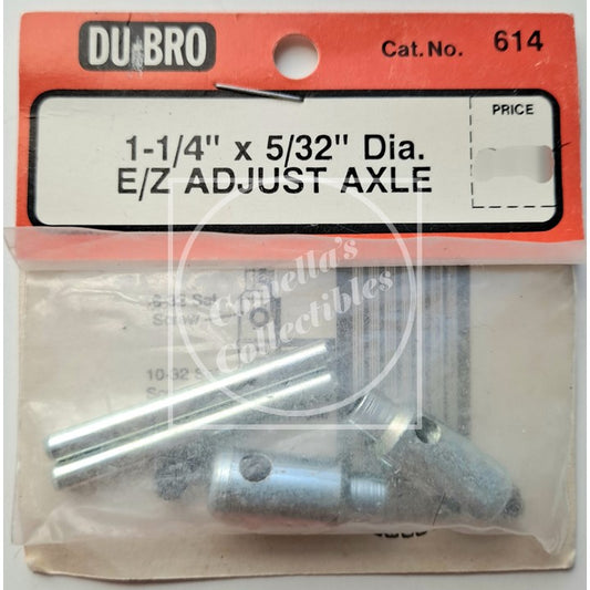 Du-Bro 1-1/4" x 5/32" Diameter E/Z Adjust Axle #614