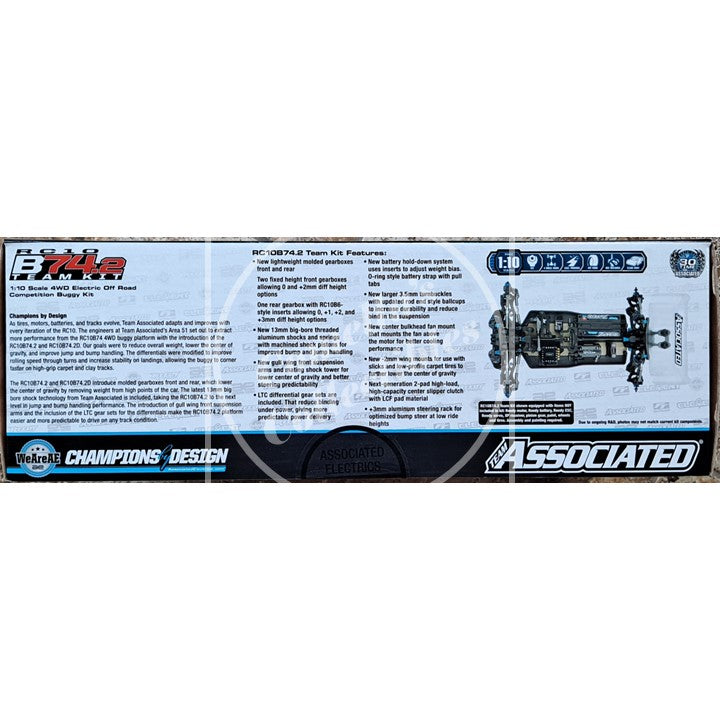 Team Associated RC10 B74.2 Champs Ed Kit 1:10 4WD Off-Road Electric Buggy 90044