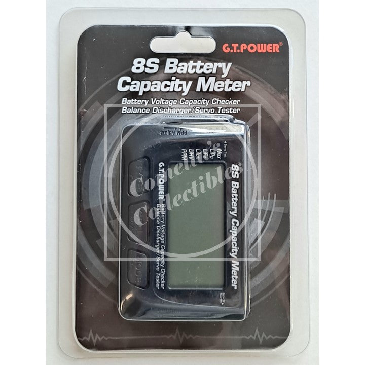 G.T. Power 8S Battery Capacity Meter & Servo Tester RCESC1600