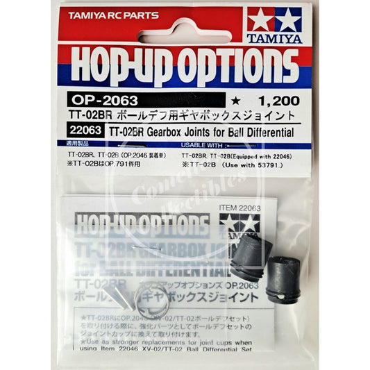 Genuine Tamiya TT-02BR Gearbox Joints for Ball Diff OP-2063 22063