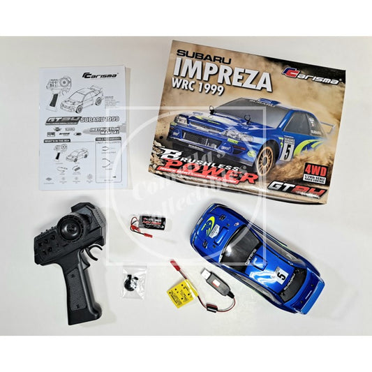 Open Box Carisma GT24 1/24 Subaru Impreza WRC 1999 4WD RTR Brushless #80068