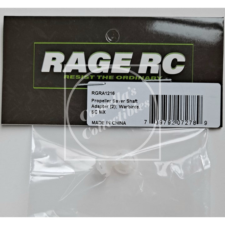 Rage RC Propeller Saver Shaft Adapter; Super Cub MX, MX4, Warbirds RGRA1216