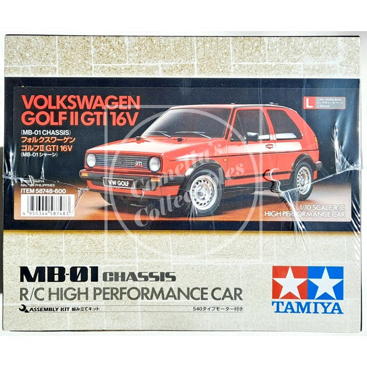 Tamiya 1/10 VW Golf II GTI 16V 2WD Kit MB-01 Chassis Motor & ESC #58748