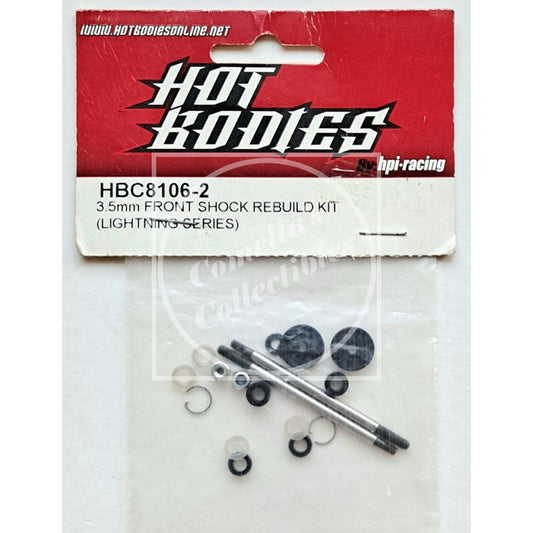 Hot Bodies 3.5mm Front Shock Rebuild Kit for Lightning Series HBC8106-2