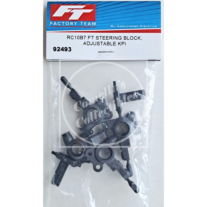 Factory Team Assoc RC10B7 FT Steering Block Adjustable KPI #92493