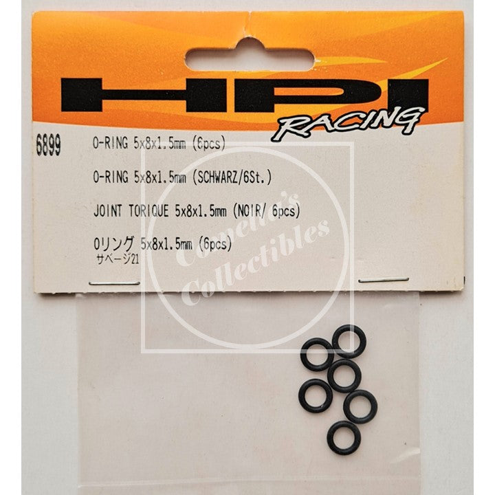 HPI Racing O-Ring 5x8x1.5mm (6 pcs) #6899