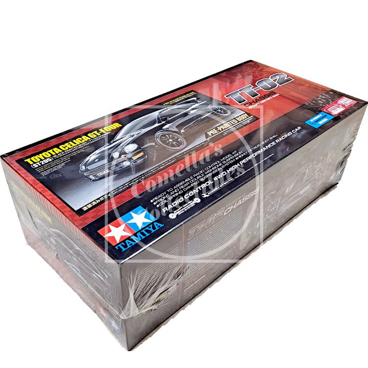 Tamiya 1/10 Toyota Celica GT-Four (ST205) 4WD Black Kit w/ Motor & ESC #47510