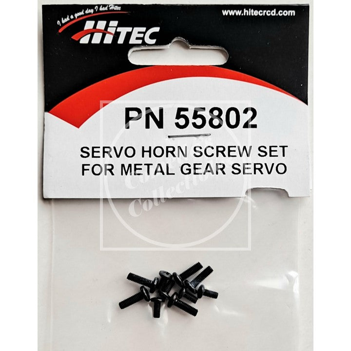 Hitec Metal Gear Servo Horn Screw Set for Metal Gear Servo 55802