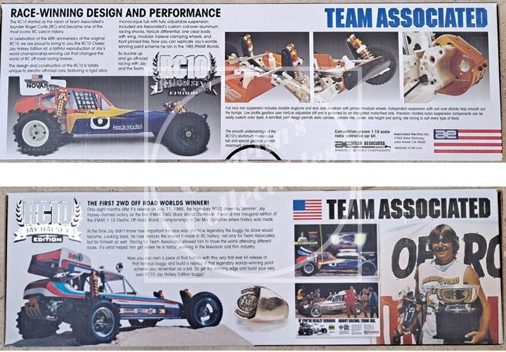 Ltd Ed Team Associated RC10 Classic Jay Halsey Edition Kit #6008