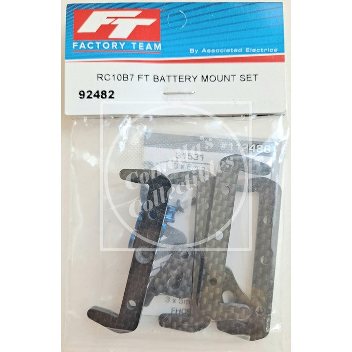 Factory Team Assoc RC10B7 FT Battery Mount Set #92482