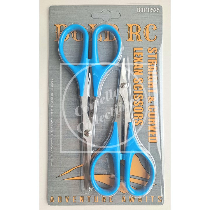 Bold RC Straight and Curved Lexan Scissors #BOL10525