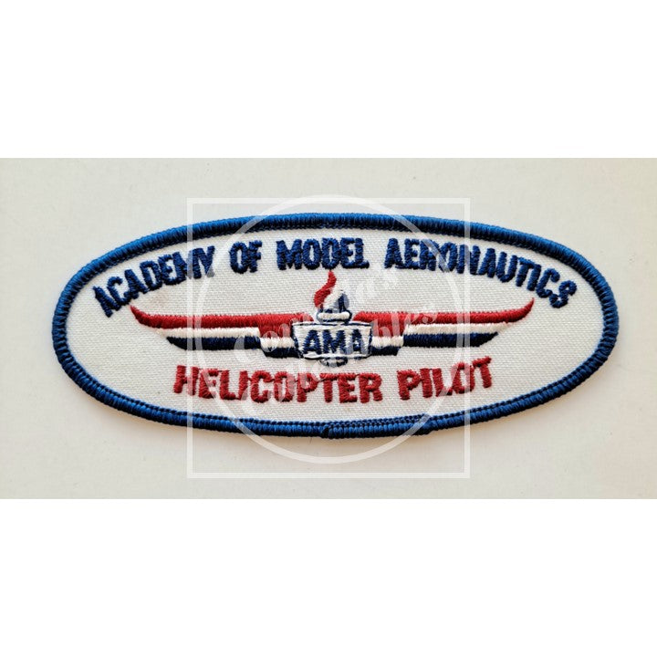 Academy of Model Aeronautics (AMA) Helicopter Pilot Patch