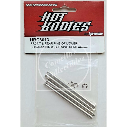 Hot Bodies Lower Front & Rear Suspension Pins for Lightning Series C8013