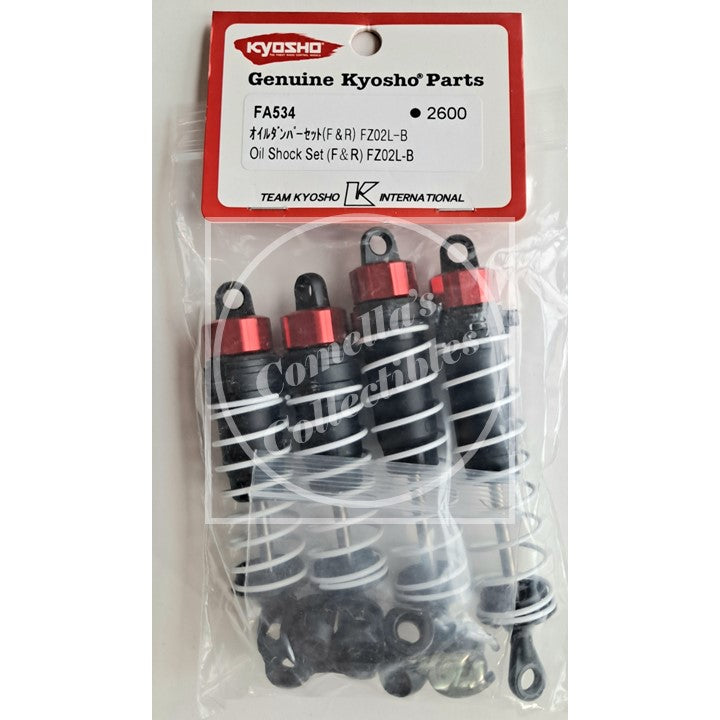 Kyosho Front and Rear Oil Shock Set for FZ02L-B FA534