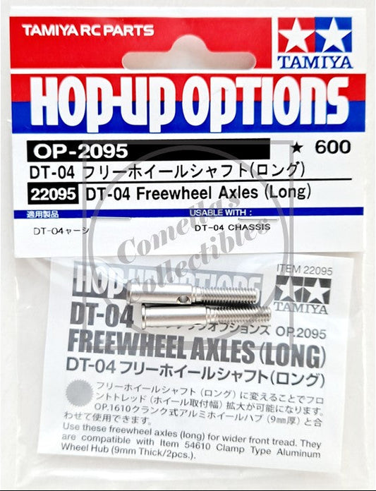 Tamiya RC Parts packaging for DT-04 Freewheel Axles with Tamiya branding.