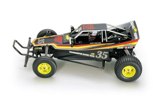 Tamiya 1/10 Grasshopper Black Edition 2WD Buggy Kit w/ Motor & ESC #47522