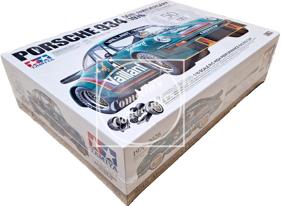 Tamiya 47524 1/10 RC Porsche 934 (1976) 50th Anniversary Edition RWD Kit