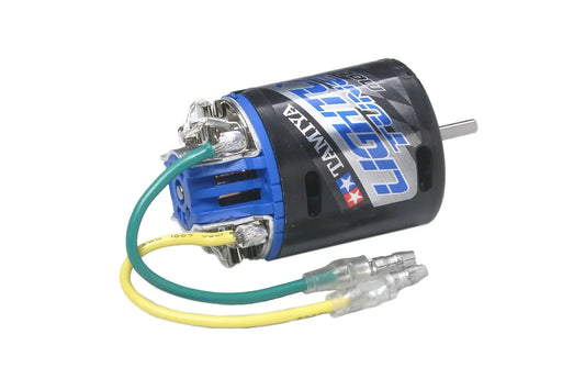 A Tamiya Hop-Up Lightly-Tuned Motor (28T) in factory sealed retail package.
