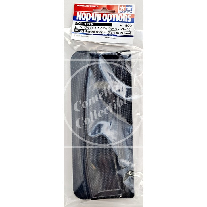Tamiya 54729 1/10 RC Racing Wing ɑ Carbon Pattern