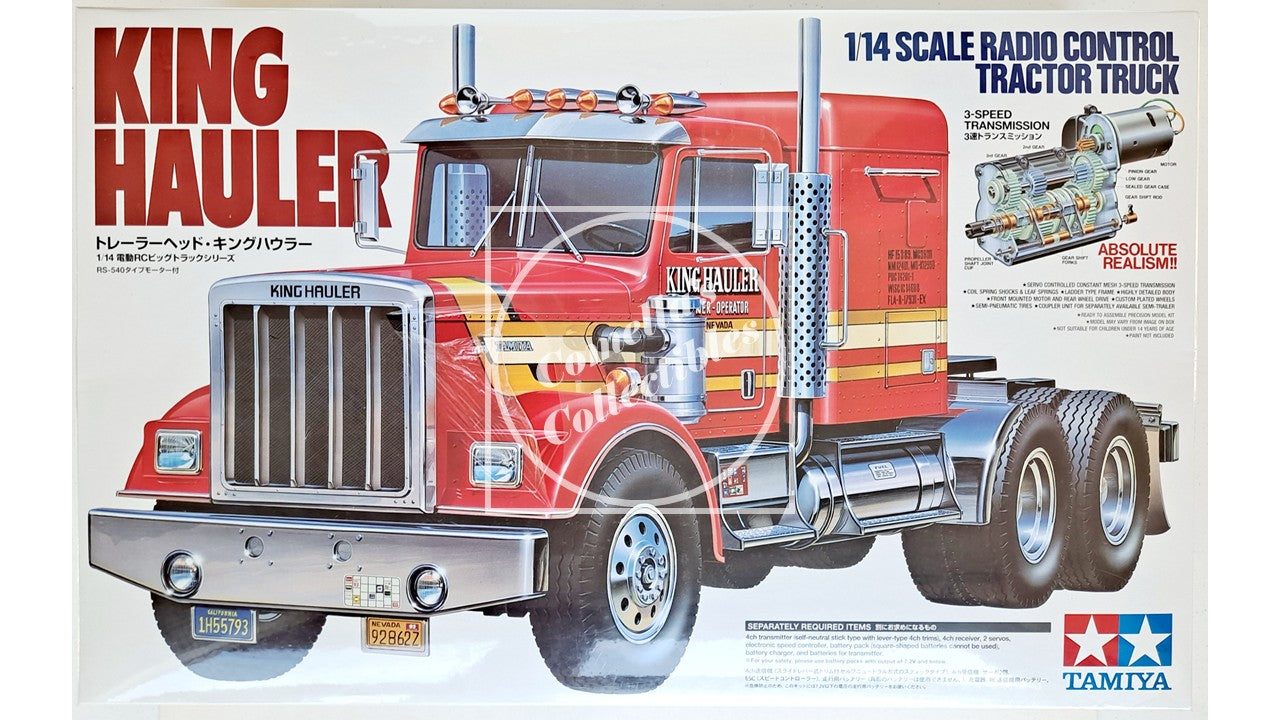 Tamiya 56301 RC Electric 1/14 King Hauler Semi Truck Kit