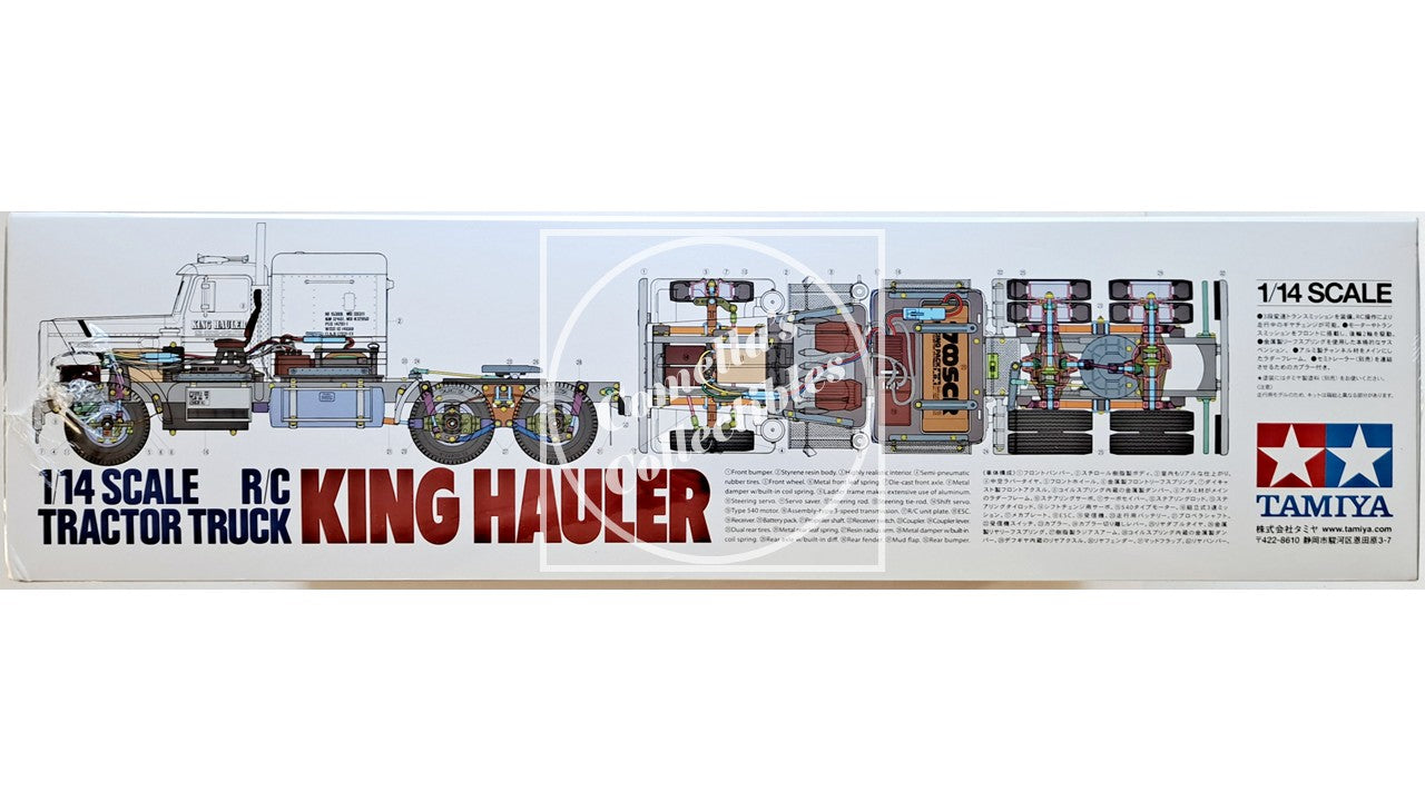 Tamiya 56301 RC Electric 1/14 King Hauler Semi Truck Kit