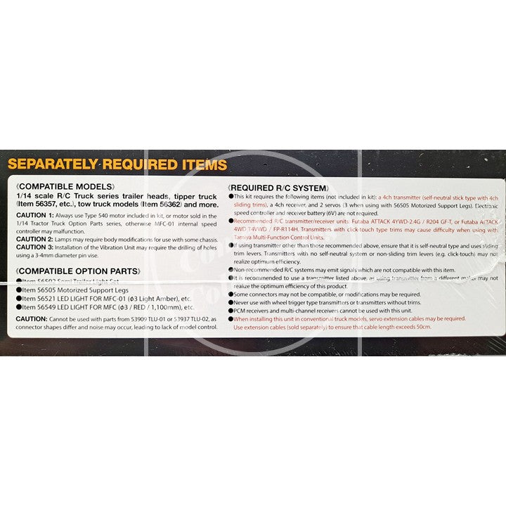 Tamiya 56511 RC Multi Function Control Unit for Tractor Truck (MFC-01)