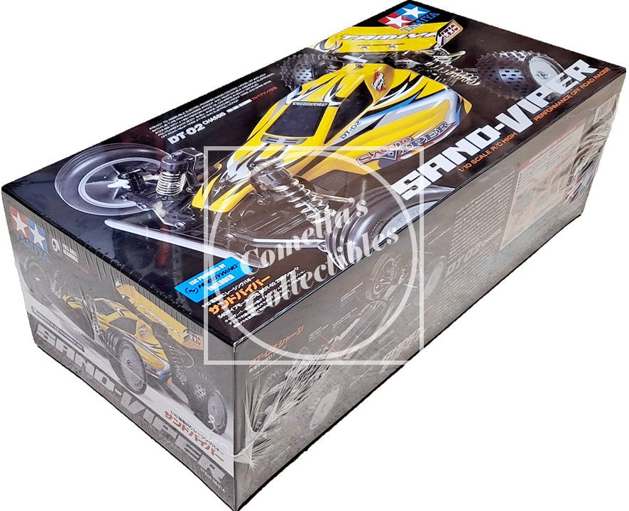 Tamiya 58374 RC 1/10 Sand Viper 2WD Buggy Kit DT-02 Chassis w/ Motor and ESC