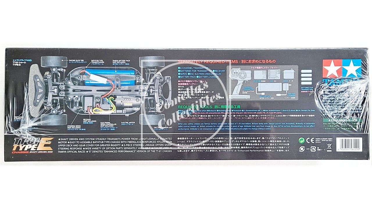 Tamiya 58449 BMW M3 GT2 2009 (E92) Kit 1/10 RC TT-01E with Motor & ESC