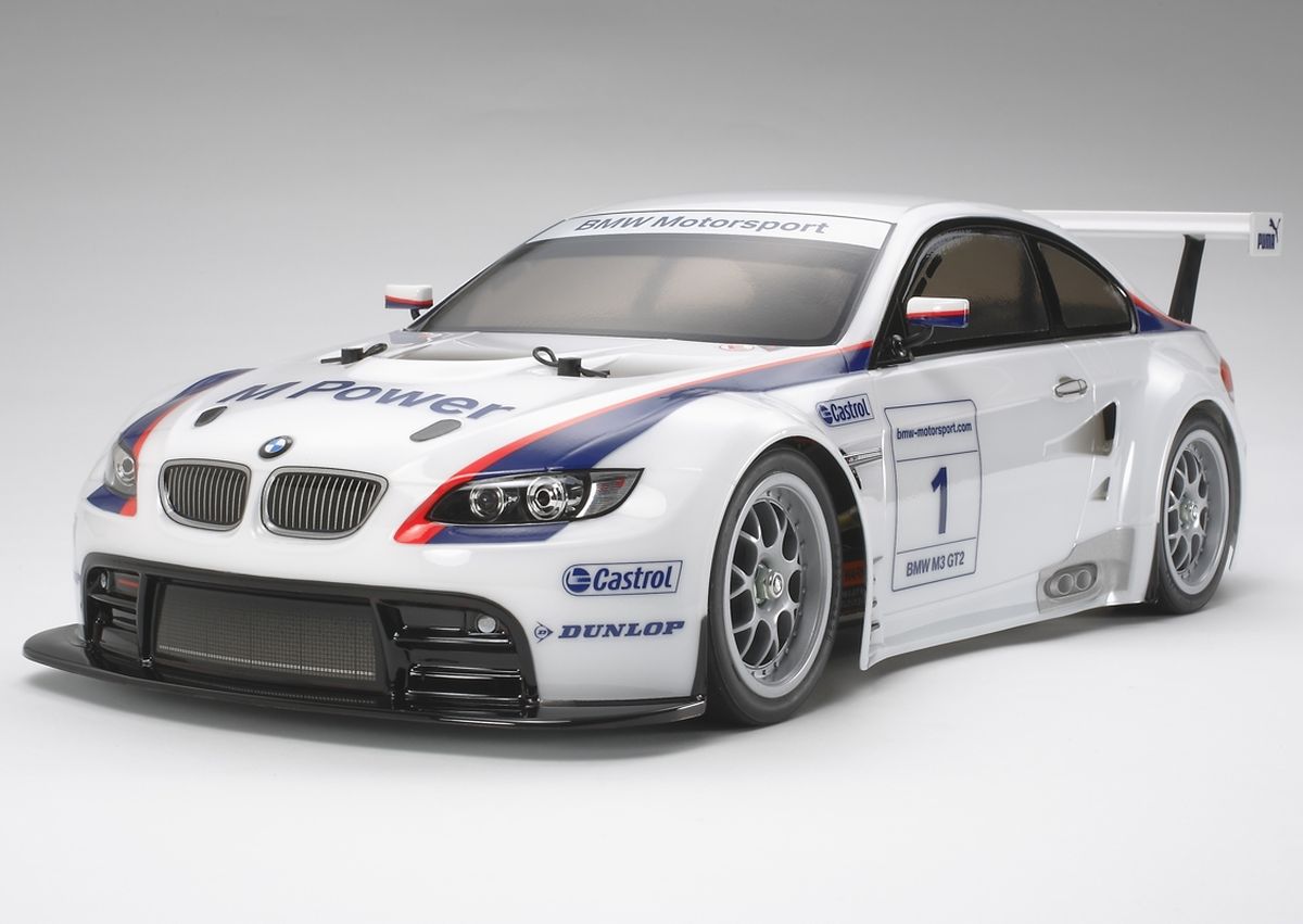 Tamiya 58449 BMW M3 GT2 2009 Kit 1/10 RC TT-01E with Motor & ESC